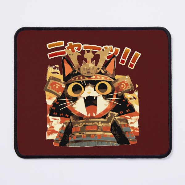 Item preview, Cute Samurai Cat in Armor designed and sold by Taisumu.