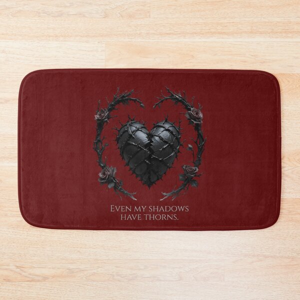 Item preview, Gothic Heart "Even my shadows have thorns." | Dark Romance, Trad Goth designed and sold by EnigmaticGoth.