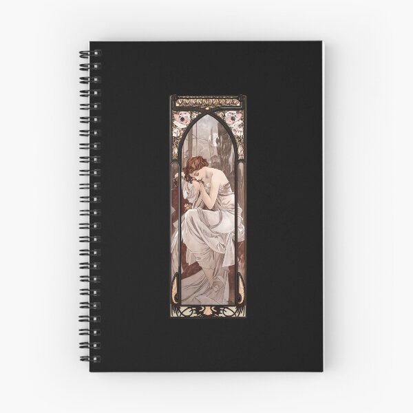 Item preview, Night's Rest Alphonse Mucha Repos De La Nuit 	 	 designed and sold by tfgmizko5.