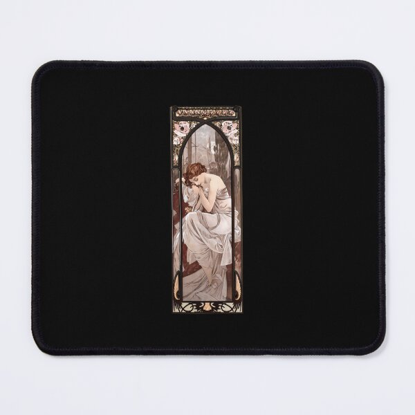 Item preview, Night's Rest Alphonse Mucha Repos De La Nuit 	 	 designed and sold by tfgmizko5.