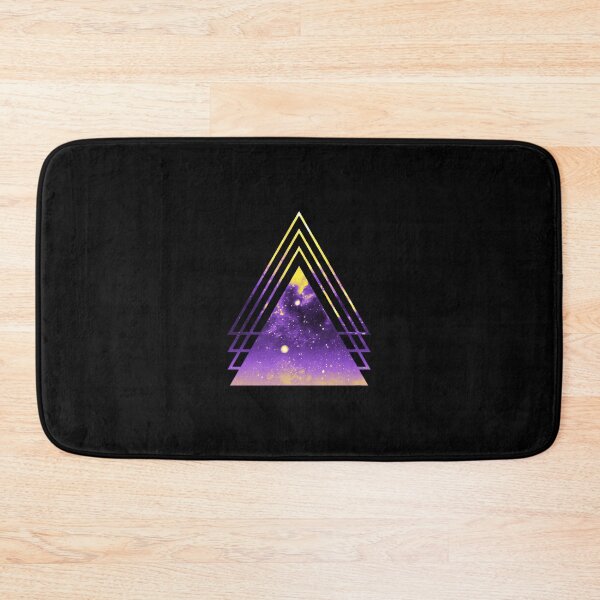Item preview, Nonbinary Pride Layered 	 Triangles 	 designed and sold by pyenfraduk21.