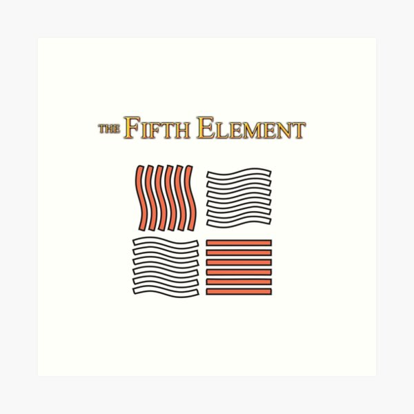"The Fifth Element Symbol " Art Print by Kgphotographics Redbubble