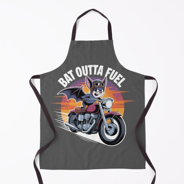 Item preview, The Road Trip Bat: This quirky design, featuring a determined cartoon bat clinging to motorcycle handlebars. For the Halloween Festive Season designed and sold by Grang Art Artistic Designs.