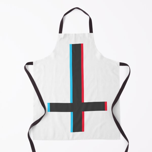 Item preview, Inverted Cross – 3D Glitch Occult Gothic Symbol designed and sold by HexedHibiscus.