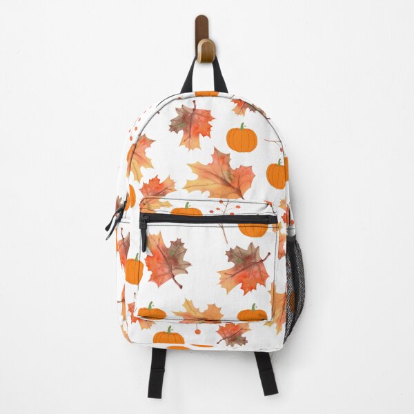 Item preview, Autumn, Fall, Pumpkins, Leaves and Twigs Pattern designed and sold by PlagueTSH.