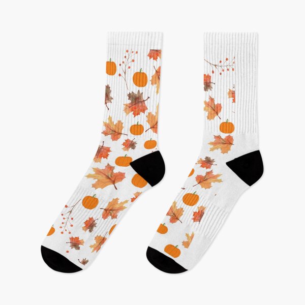 Item preview, Autumn, Fall, Pumpkins, Leaves and Twigs Pattern designed and sold by PlagueTSH.