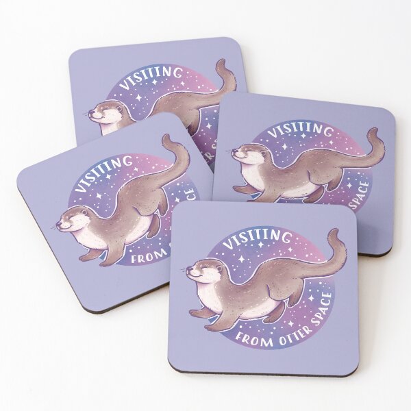 Item preview, Visiting from Otter Space designed and sold by kattvalk.