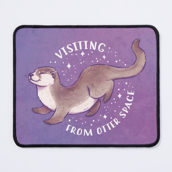 Item preview, Visiting from Otter Space designed and sold by kattvalk.