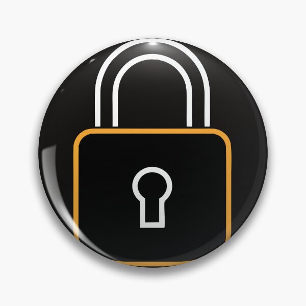 Item preview, Control Yourself Sticker, Minimalist Padlock Stoic Self-Mastery Symbol designed and sold by Resonare.