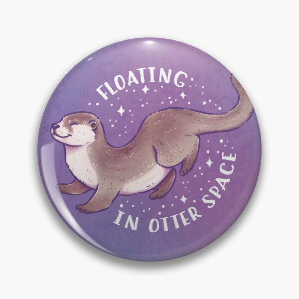 Item preview, Floating in Otter Space designed and sold by kattvalk.