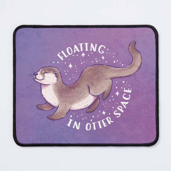 Item preview, Floating in Otter Space designed and sold by kattvalk.