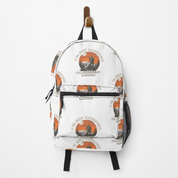 Item preview, I’m Not Camping, I’m Tactically Waiting – Funny Gamer & Shooter Design designed and sold by 3nityoneart.