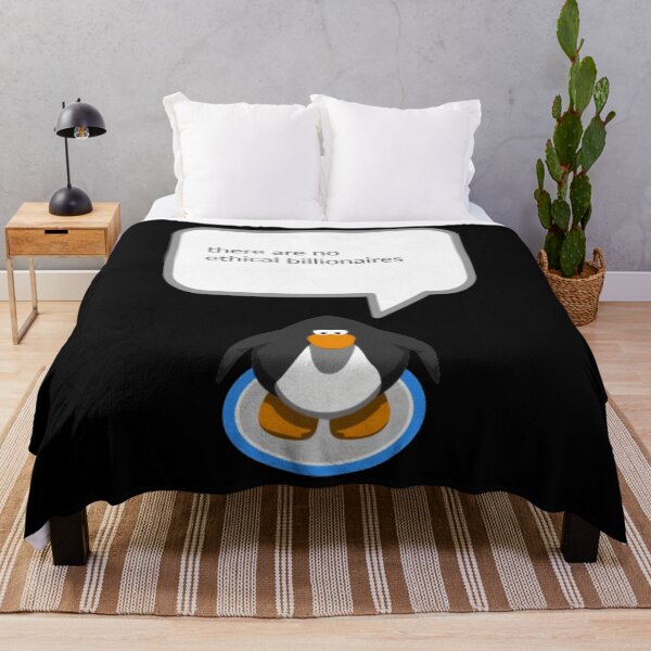 Item preview, There Are No Ethical Billionaires Funny Club Penguin Quote 	 	 	 designed and sold by iejneytrzpj27.