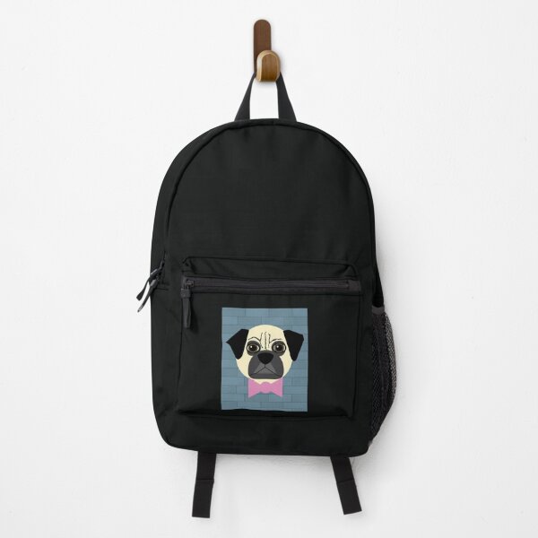 Item preview, Pug Pink Bowtie, Blue Brick designed and sold by Mountain-Point.