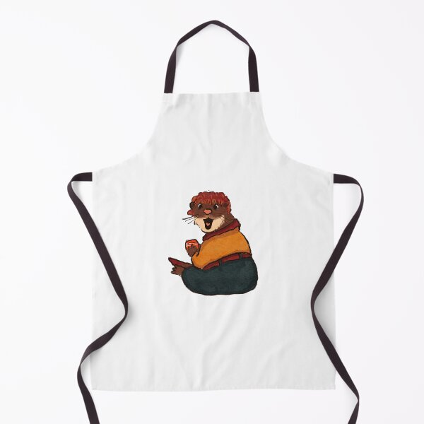 Item preview, cute otter character with his fav food designed and sold by REI321.