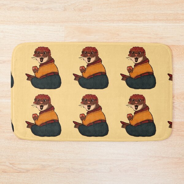 Item preview, cute otter character with his fav food designed and sold by REI321.