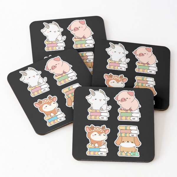 Item preview, Cute animals and book  designed and sold by Hercia.