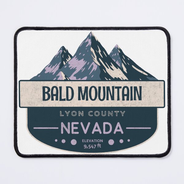 Item preview, Bald Mountain, Lyon County, Nevada, Mountain Design designed and sold by Wanderful-roads.