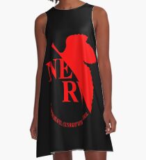 Neon Genesis Evangelion NERV Logo A-Line Dress
