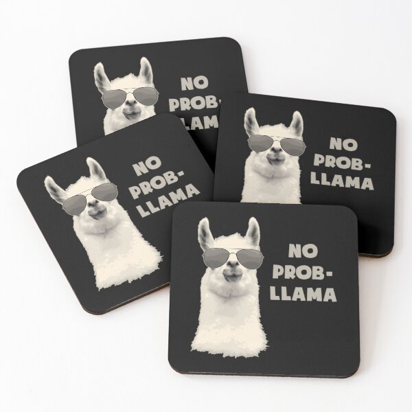 Item preview, No Problem Llama  	 designed and sold by vvixxfvm12.