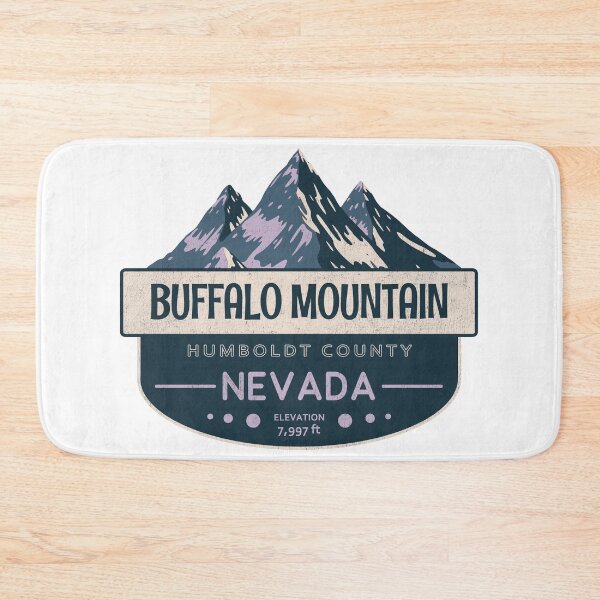 Item preview, Buffalo Mountain, Humboldt County, Nevada, Mountain Design designed and sold by Wanderful-roads.