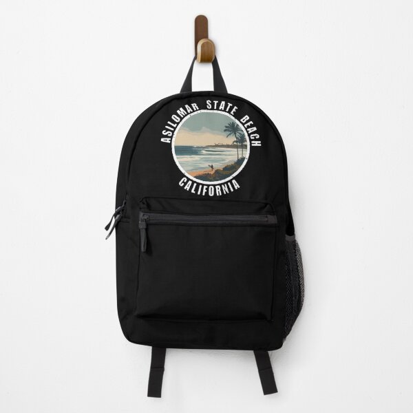 Item preview, Asilomar State Beach - California (with White Lettering) designed and sold by VelvetRoom.