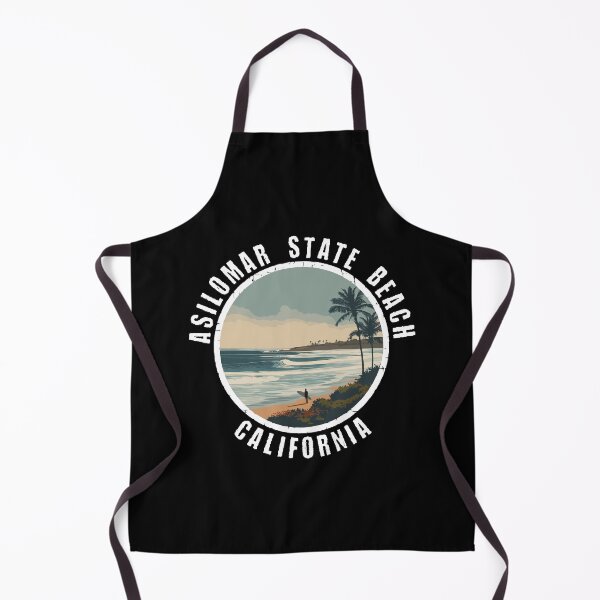 Item preview, Asilomar State Beach - California (with White Lettering) designed and sold by VelvetRoom.