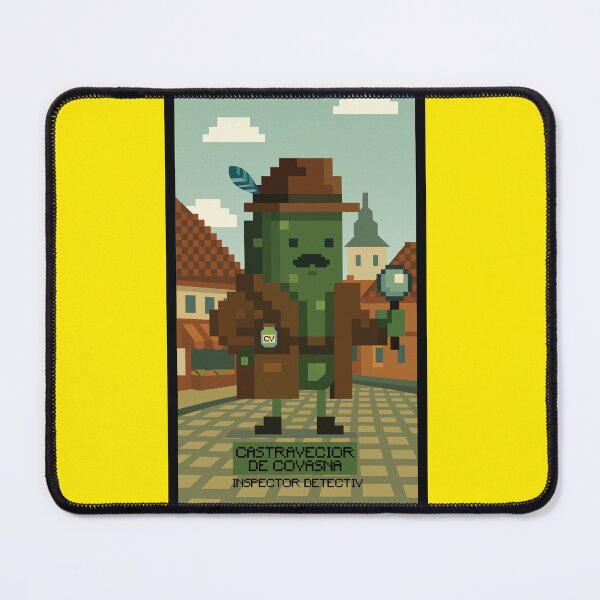 Item preview, [RO] Castravecior de Covasna - Inspector detectiv/[EN] Little Cucumber from Covasna – Detective Inspector designed and sold by DreamGrid.