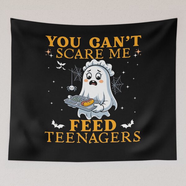 Item preview, You Can’t Scare Me – I Feed Teenagers designed and sold by ArtByKatti.