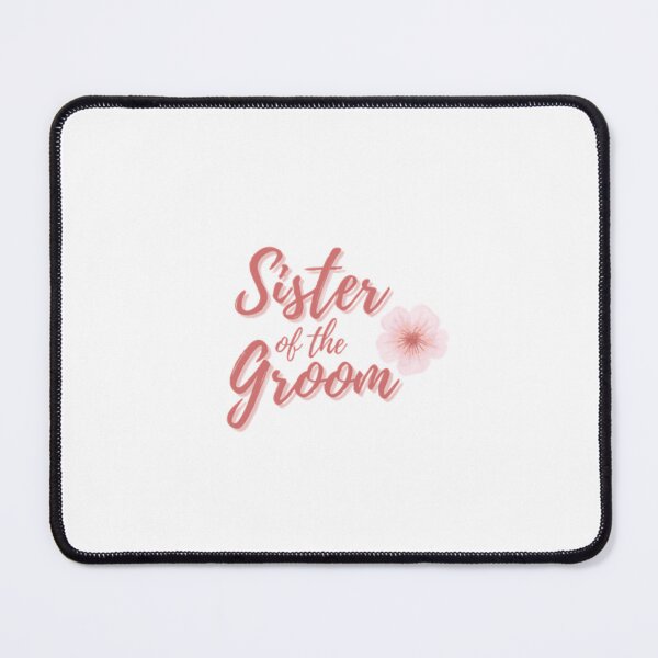Item preview, Elegant Pink Floral Sister of the Groom designed and sold by DixieGirlStudio.