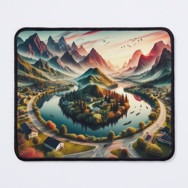 Item preview, PopArt Landscape – Colors dance, reality twists, nature becomes a stage for fantasy designed and sold by FotoworldEdel.