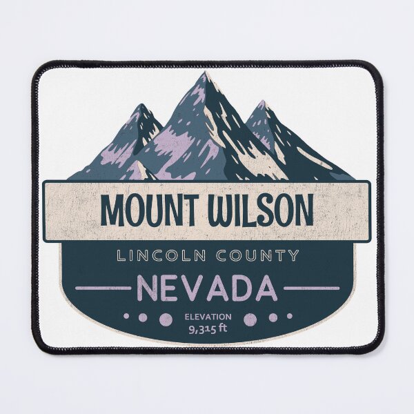Item preview, Mount Wilson, Lincoln County, Nevada, Mountain Design designed and sold by Wanderful-roads.