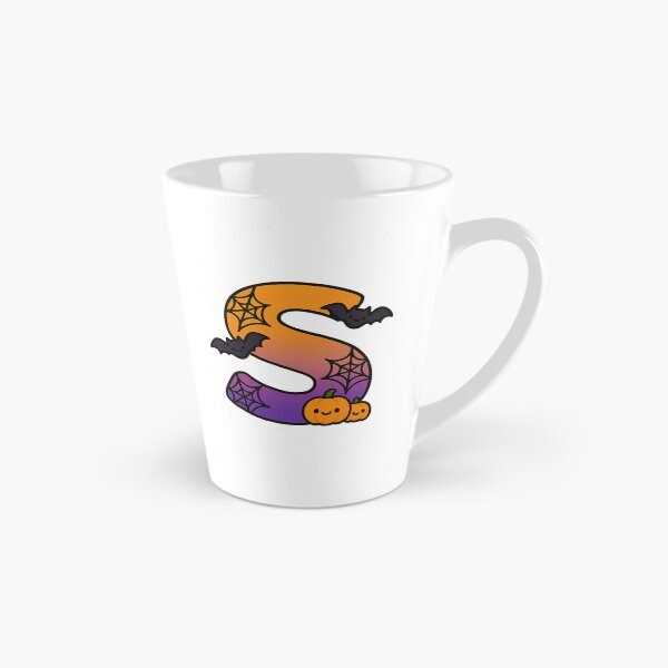 Item preview, Halloween Letter S – Cute Kawaii Cartoon with Spooky Details designed and sold by PrintCreations9.