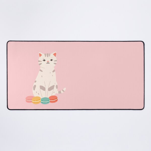 Item preview, Cat and macaroons designed and sold by WoollenLlama.