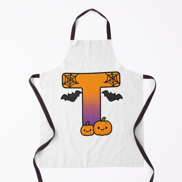 Item preview, Halloween Letter T – Cute Kawaii Cartoon with Spooky Details designed and sold by PrintCreations9.