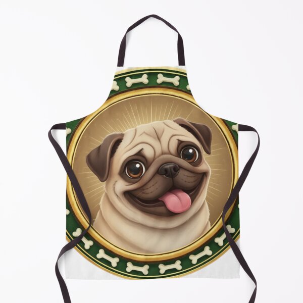 Item preview, Happy Dog - Pug designed and sold by Sanders T-Shirts.