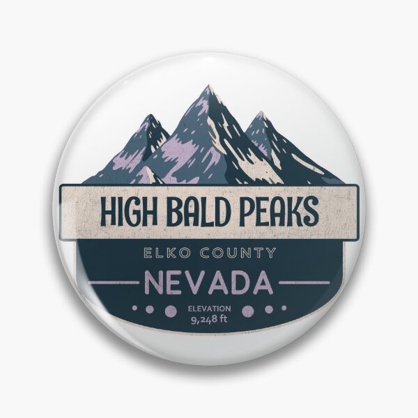 Item preview, High Bald Peaks, Elko County, Nevada, Mountain Design designed and sold by Wanderful-roads.