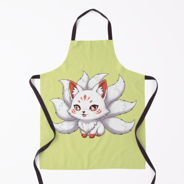 Item preview, Adorable Chibi Kitsune Fox Nine Tailed Spirit Kawaii Japanese Myth designed and sold by bvdesignart.