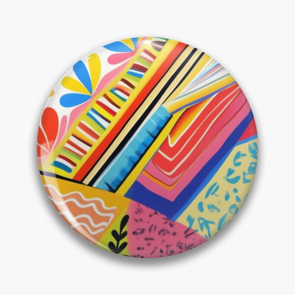 Item preview, Absolute Birthday Layer Cake Colorful Abstract Pattern designed and sold by GingerFay.