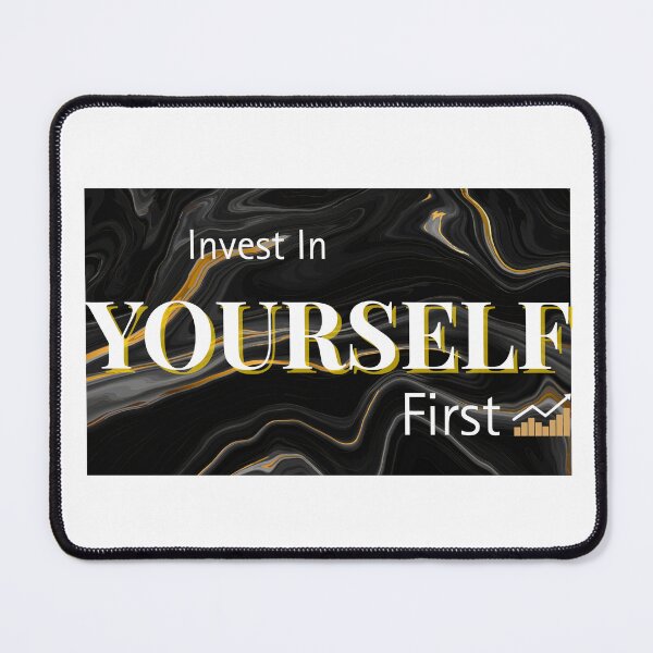 Item preview, Invest in Yourself First – Entrepreneur Mindset Quote designed and sold by J0b4t.