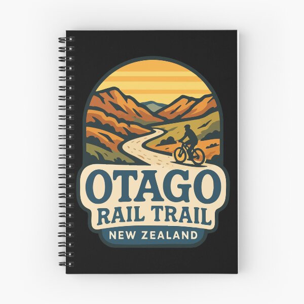 Item preview, Otago Central Rail Trail Retro designed and sold by TomFrontierArt.