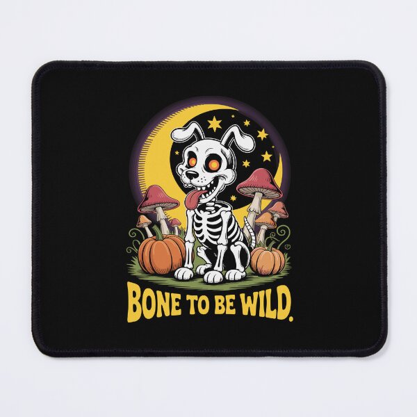 Item preview, Bone to be Wild 2: declares this charming retro halloween illustration! designed and sold by Grang Art Artistic Designs.