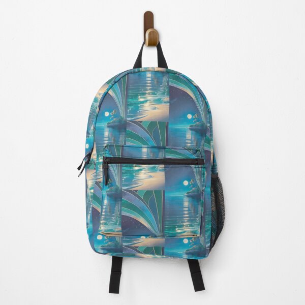 Item preview, Moonlit Tropical Island Paradise Art By Merch, Limited Edition designed and sold by JERICHOALBERT2.