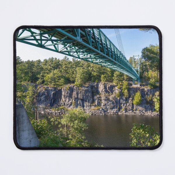 Item preview, Suspension Bridge Over French River 1 designed and sold by jrtwynam.