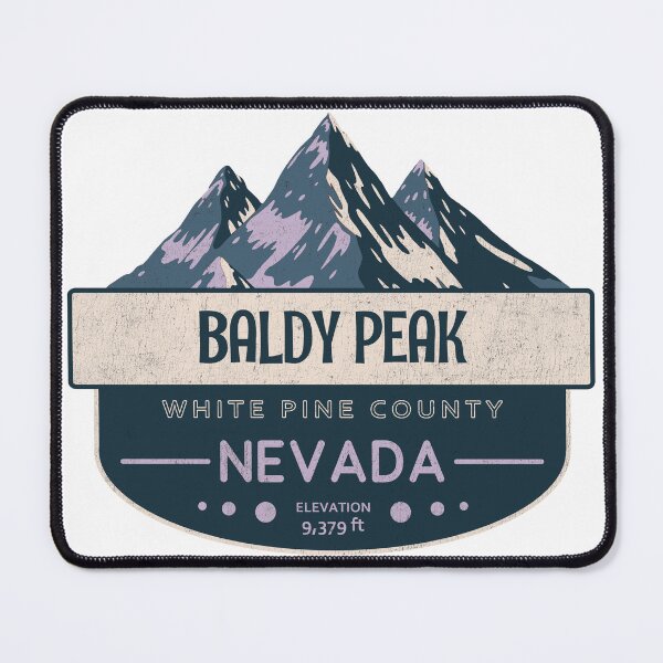 Item preview, Baldy Peak, White Pine County, Nevada, Mountain Design designed and sold by Wanderful-roads.