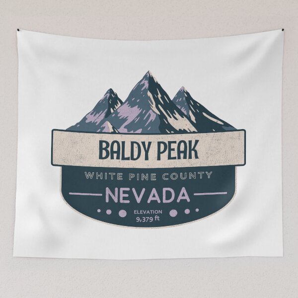 Item preview, Baldy Peak, White Pine County, Nevada, Mountain Design designed and sold by Wanderful-roads.