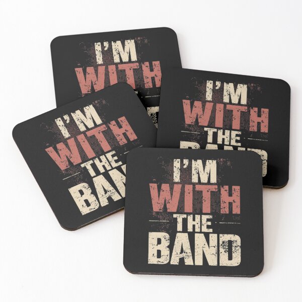 Item preview, I'm With The Band designed and sold by Rhythm Thru Art .