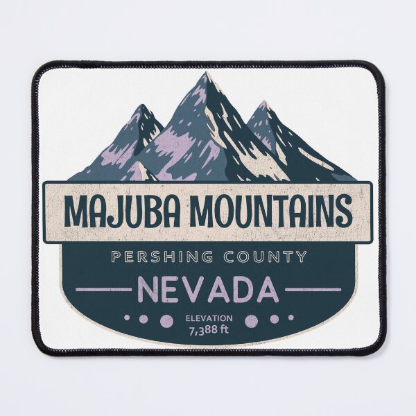 Item preview, Majuba Mountains, Pershing County, Nevada, Mountain Design designed and sold by Wanderful-roads.