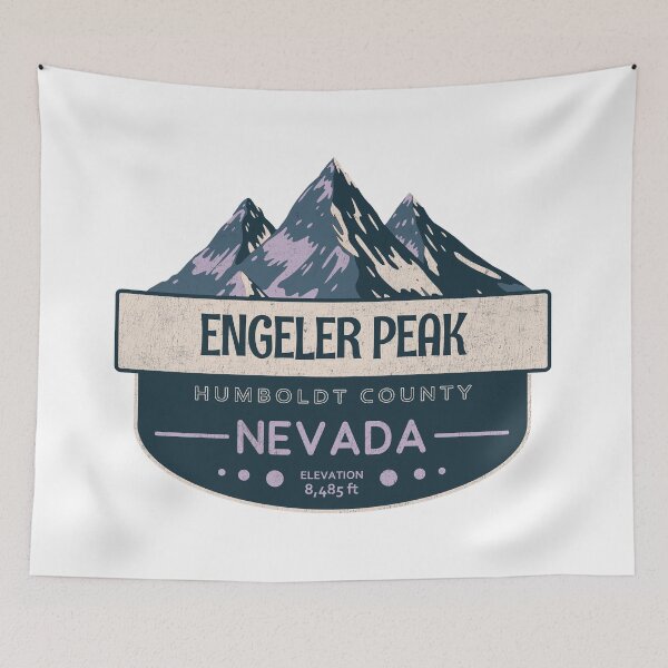Item preview, Engeler Peak, Humboldt County, Nevada, Mountain Design designed and sold by Wanderful-roads.