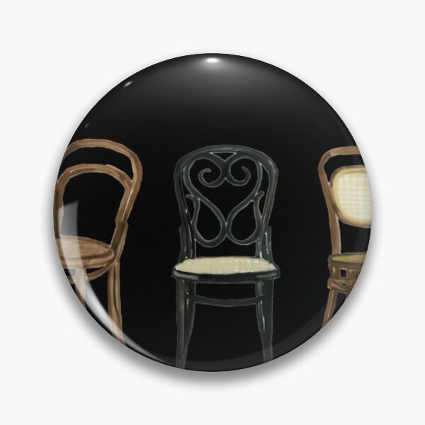 Item preview, Thonet Chairs - Watercolor Painting  	 designed and sold by fhhcpxahvs44.